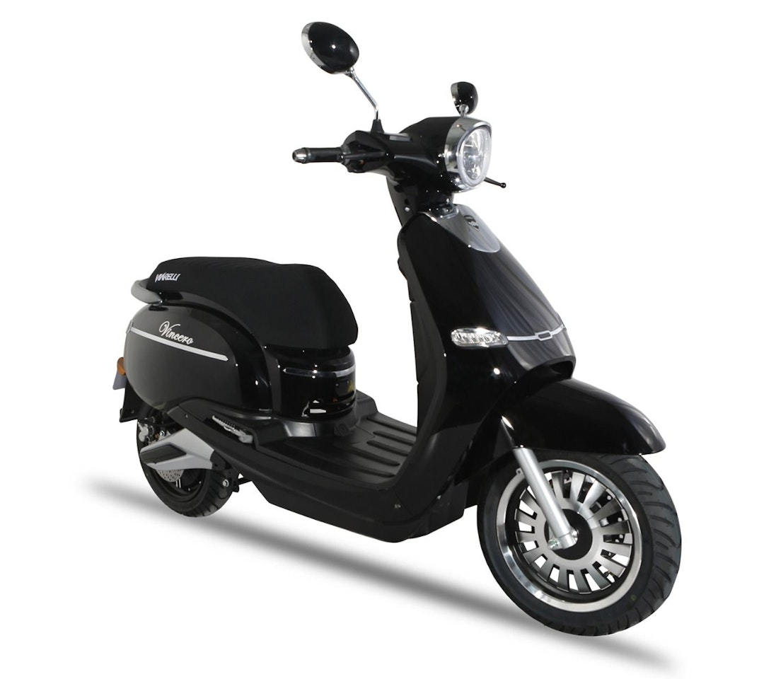 elmoped viarelli vincero klass 1 eumoped svart