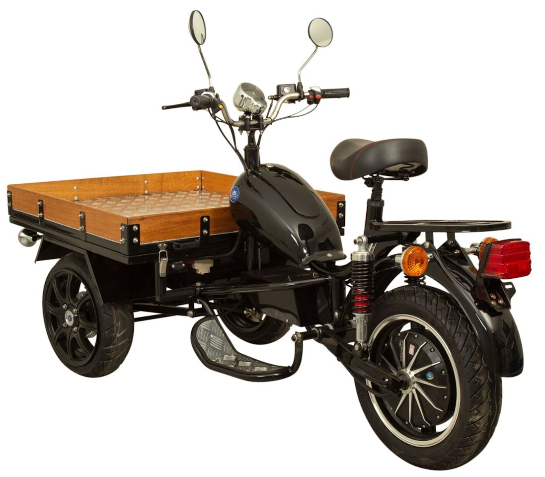 eldriven flakmoped  MGB Delivery