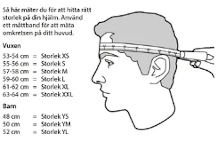 Öppen hjälm med visir,  Svart