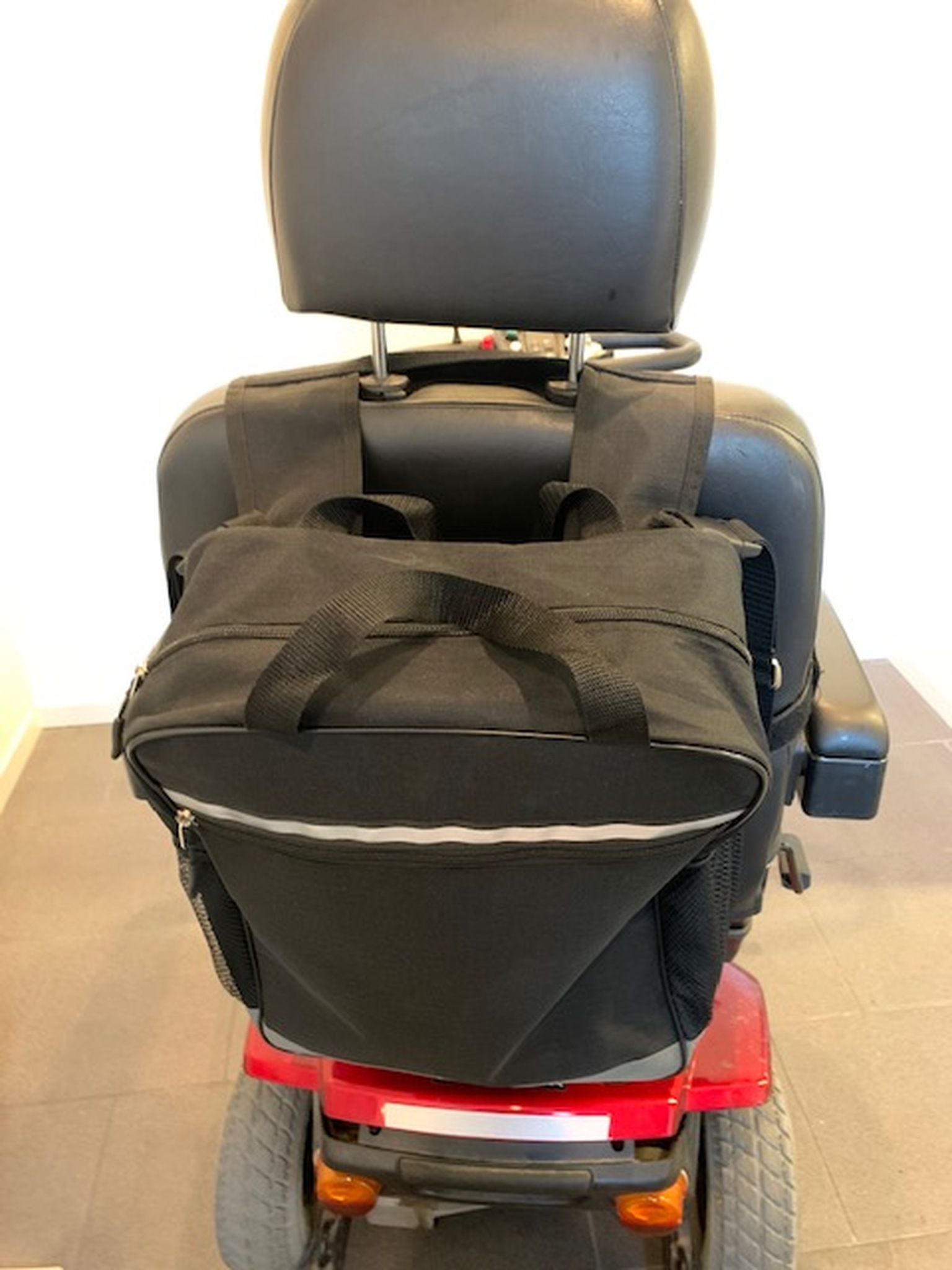 väska tillbehör rullstol promenadscooter
