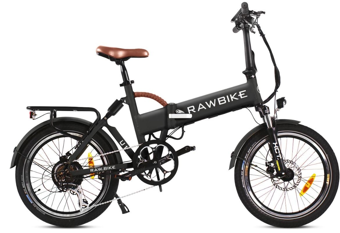 Rawbike 4X grön ihopfällbar 19,6AH