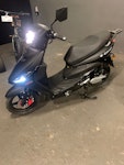 Moto CR E-comet klass 2 EU moped, svart