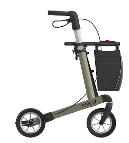 Rollator Server med mjuka hjul