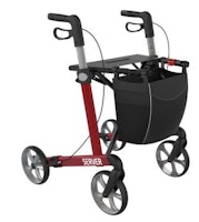 Rollator Server med tunna hjul