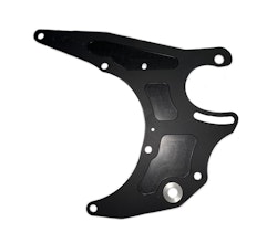 BAR motorplåtar belt modell 1 Svarta