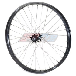 SM Pro Framhjul 23x1,60 svart nav svart fälg (Alu nipplar)