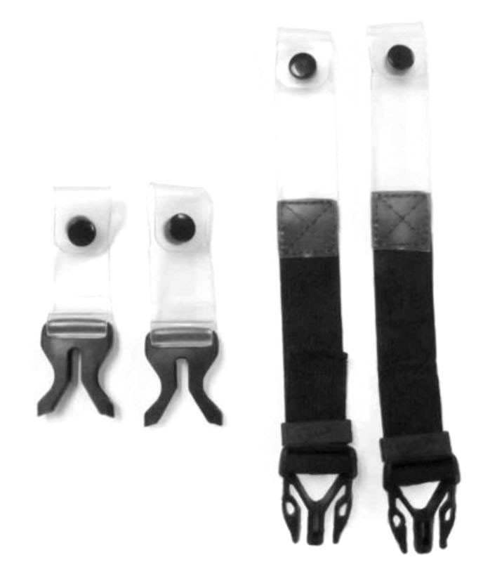 Leatt strap pack 3.5/4,5/5,5/6,5 Vuxen. Kit med reservspännen Leat strap pack adult