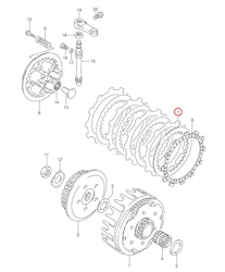 7: Suzuki RM85 stålskiva