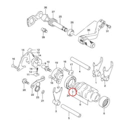 7: Suzuki RM85 pin