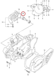 20: Suzuki RM85 impeller