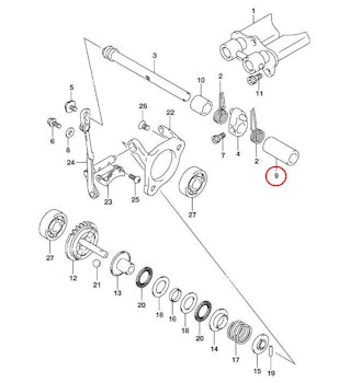 9: Suzuki RM85 distans avgasport