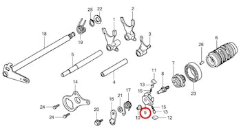 9: Shifter Honda CR85