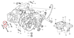 16: Honda CR85  Pinnbult vevhus