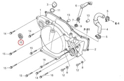 10: Packbox Honda CR85