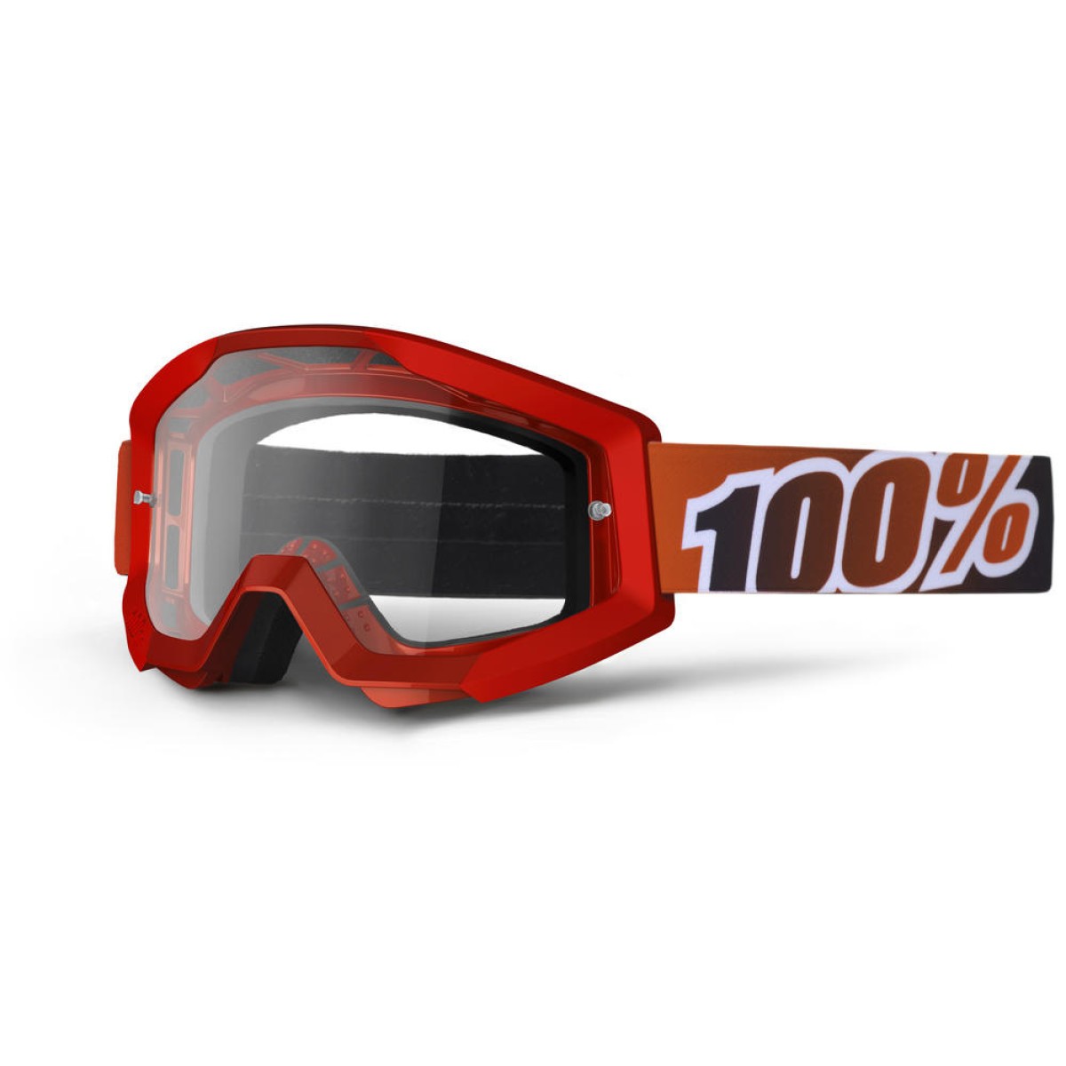 Glasögon 100% Strata Fire Red junior