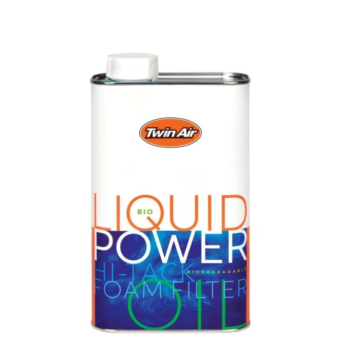 Twin Air Liquid Bio Power Oil! Biologisk luktfri olja till Speedway, Motocross mm. Twin Air luftfilterolja Bio Fluid