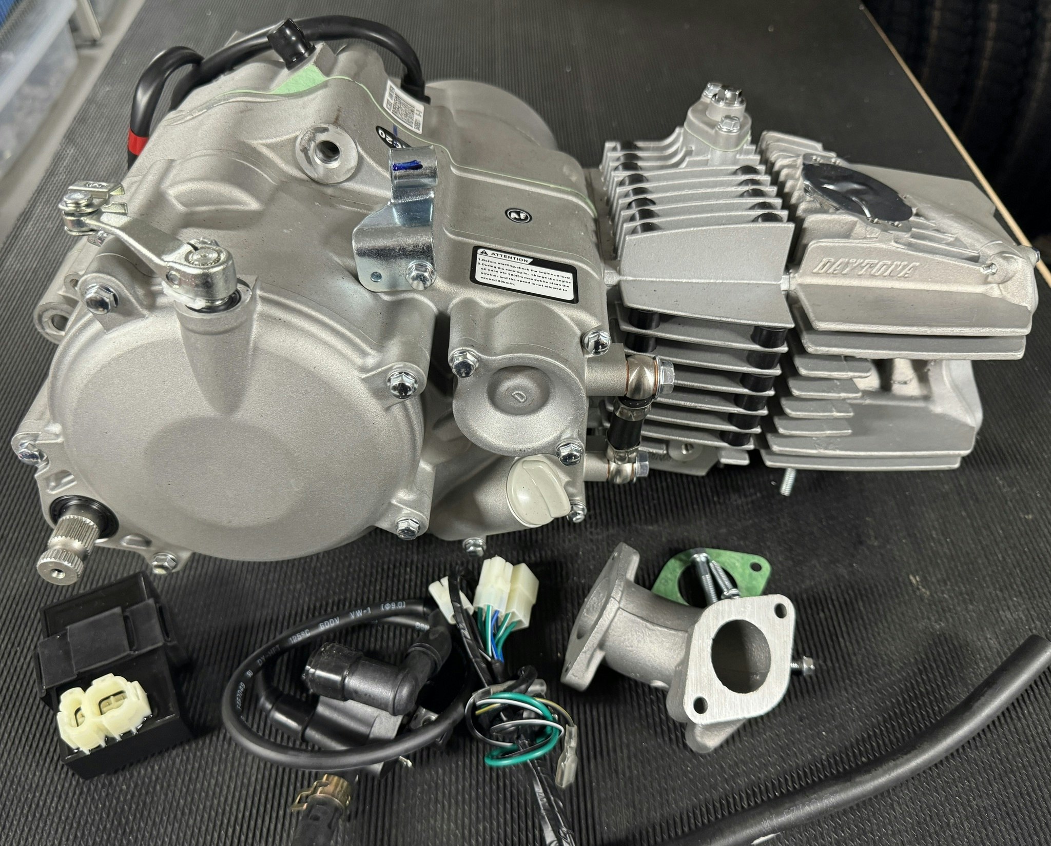 Komplett motor Daytona Anima FSM 190cc. 4-växlad låda. DT-88018.