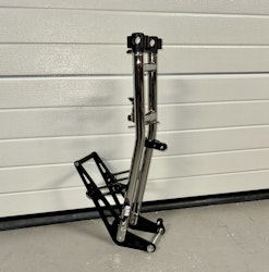 BAR framgaffel låg modell krom/svart
