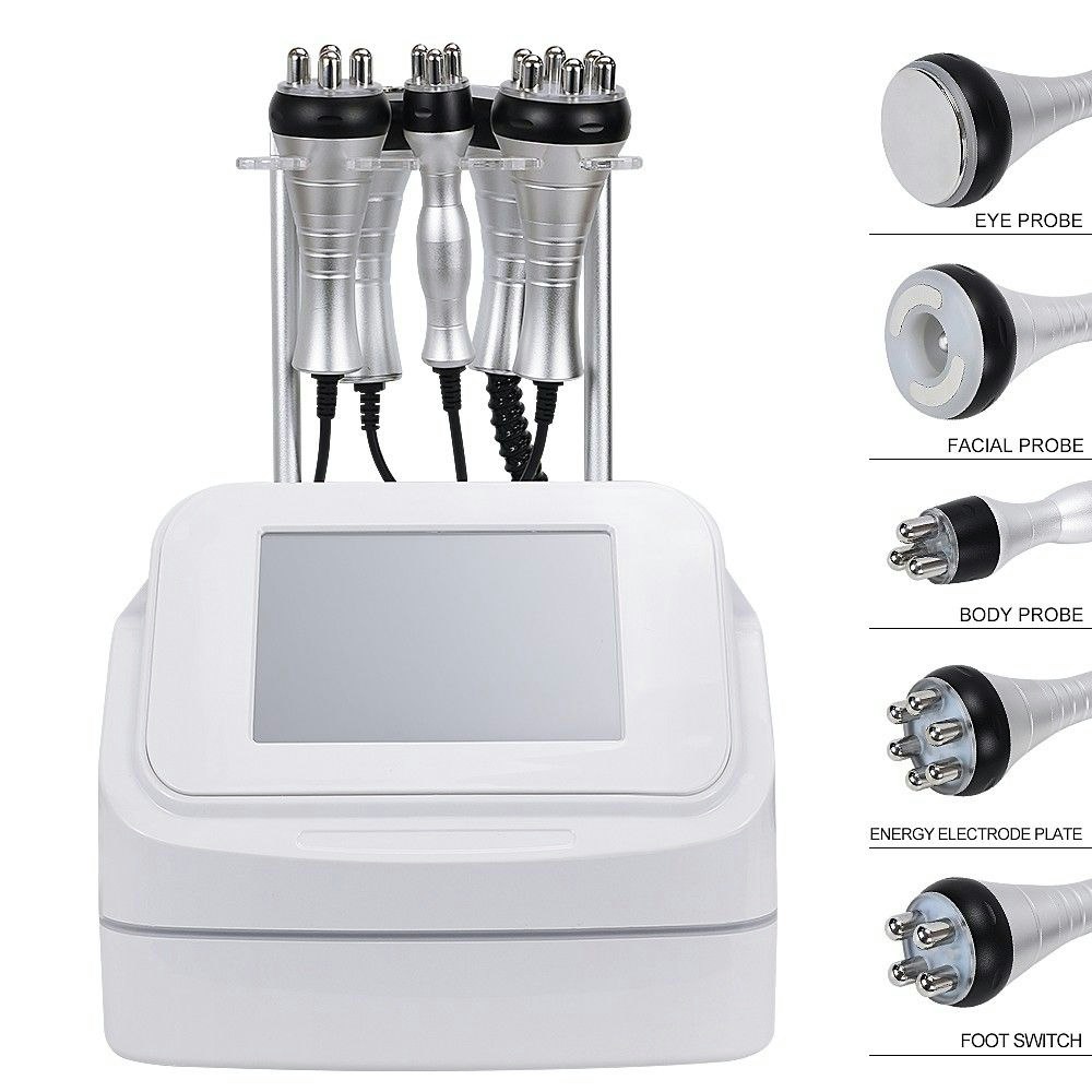 5 in 1 40k ultrasonic cavitation vacuum body slimming instrument