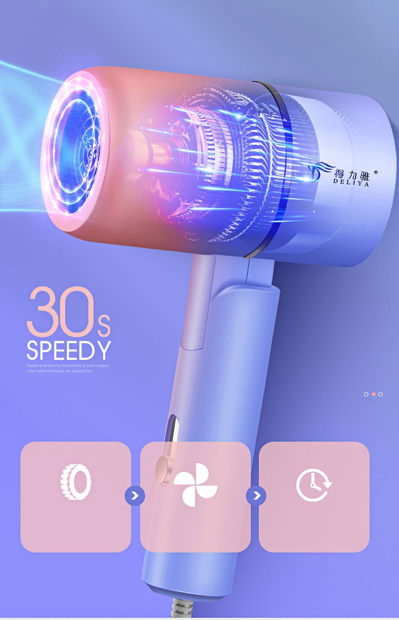 Professional Salon Beauty AC Motor Ionic 1600W Hårtork
