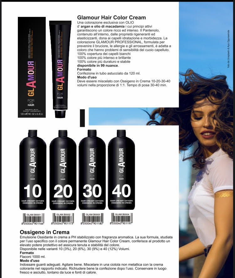 Glamour Professional Färgkräm