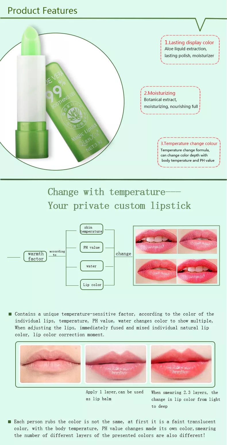 Lipstick Aloe Vera