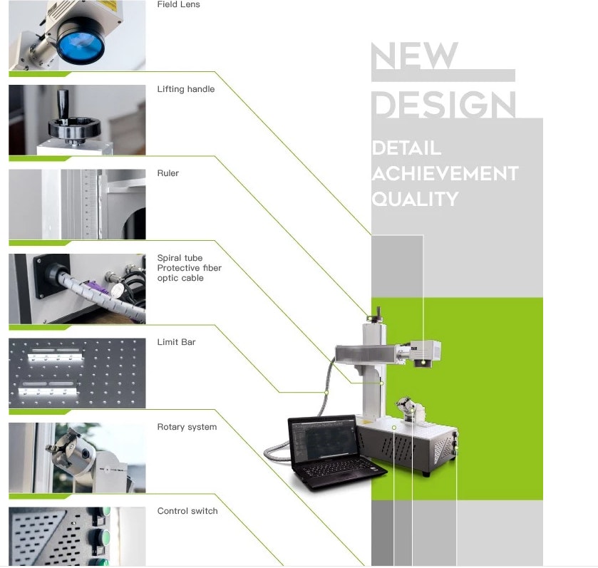 LM-P Portable Laser Marking Machine with Fiber Laser