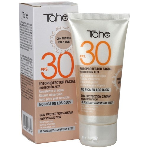 Photoprotector solar ansiktskräm Sun Protect SPF30+ Högt skydd