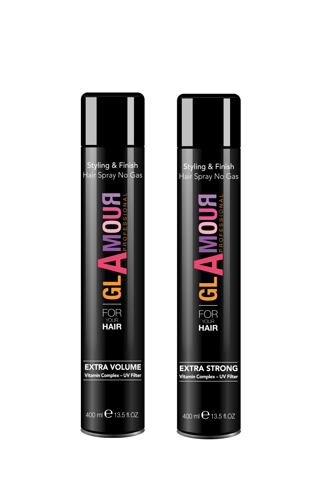 No gas hair spray extra volume
