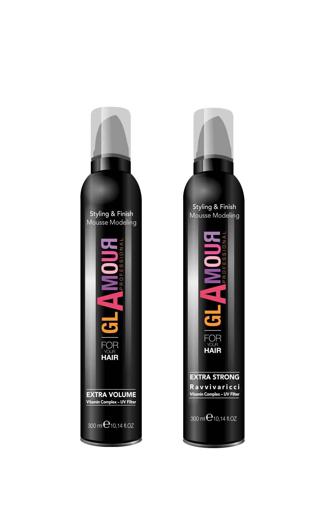 Glamour  Extra Volume Modeling Mousse Curl Revive