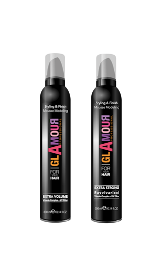 Glamour  Extra Volume Modeling Mousse Curl Revive