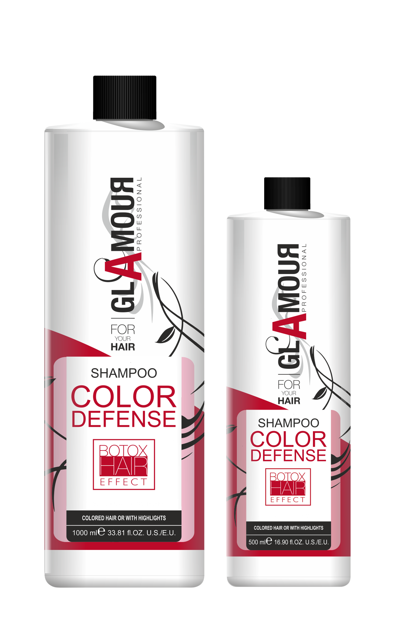 Glamor Hair Shampoo Botox Color Defence