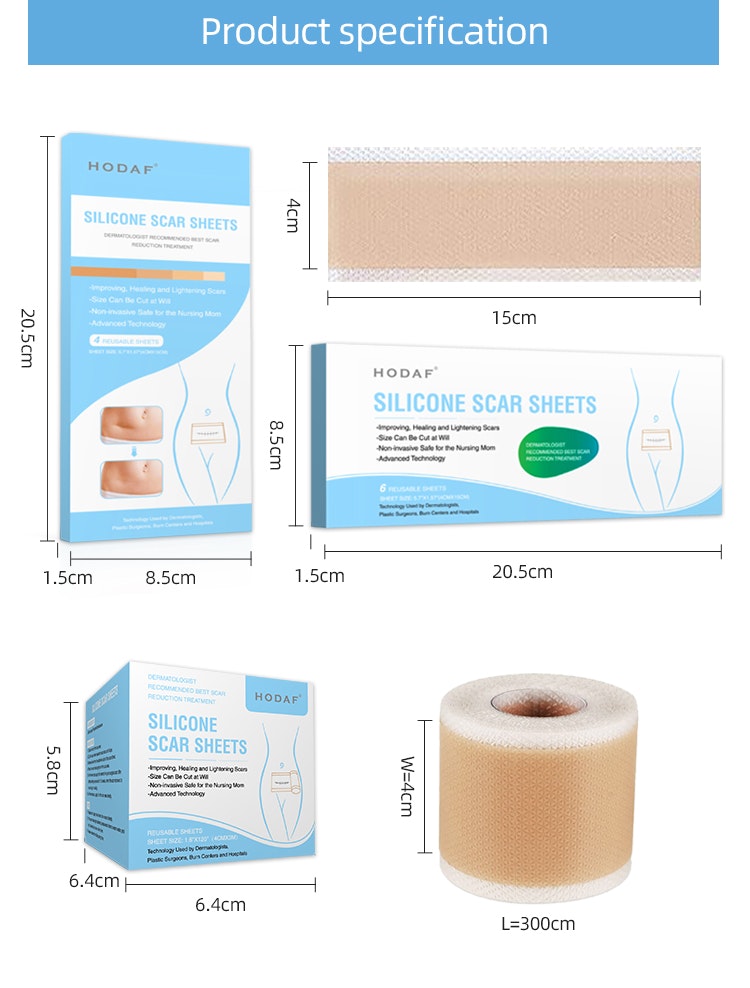 Silikon Scar Sheets