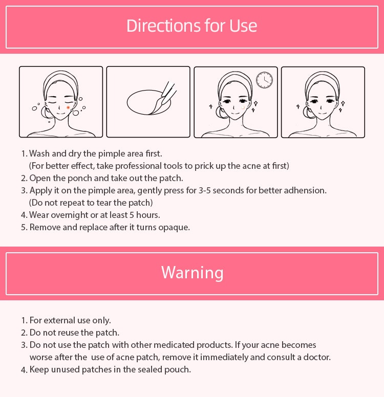 Acne Pimple Healing Patch