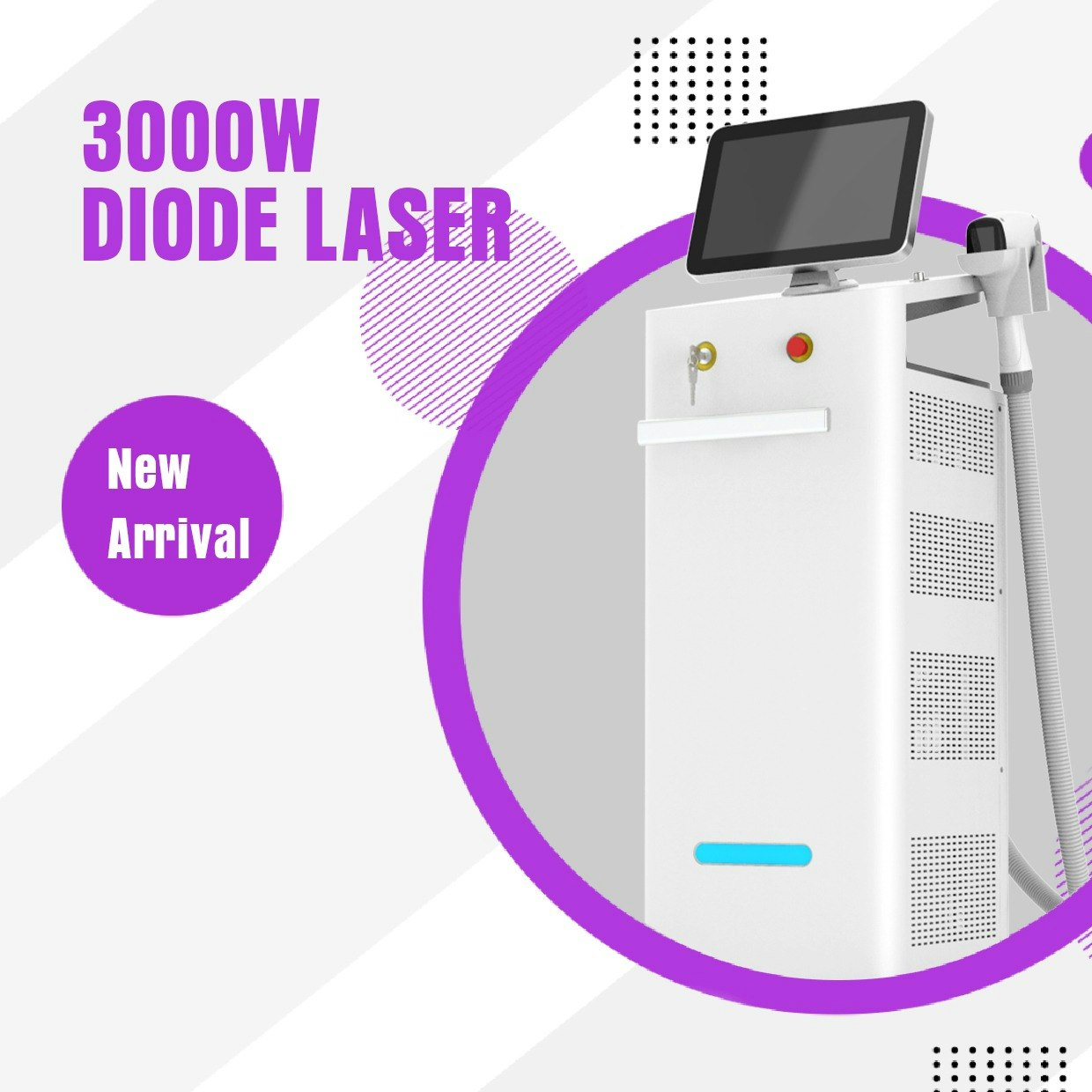 Nyaste laser hårborttagning maskin