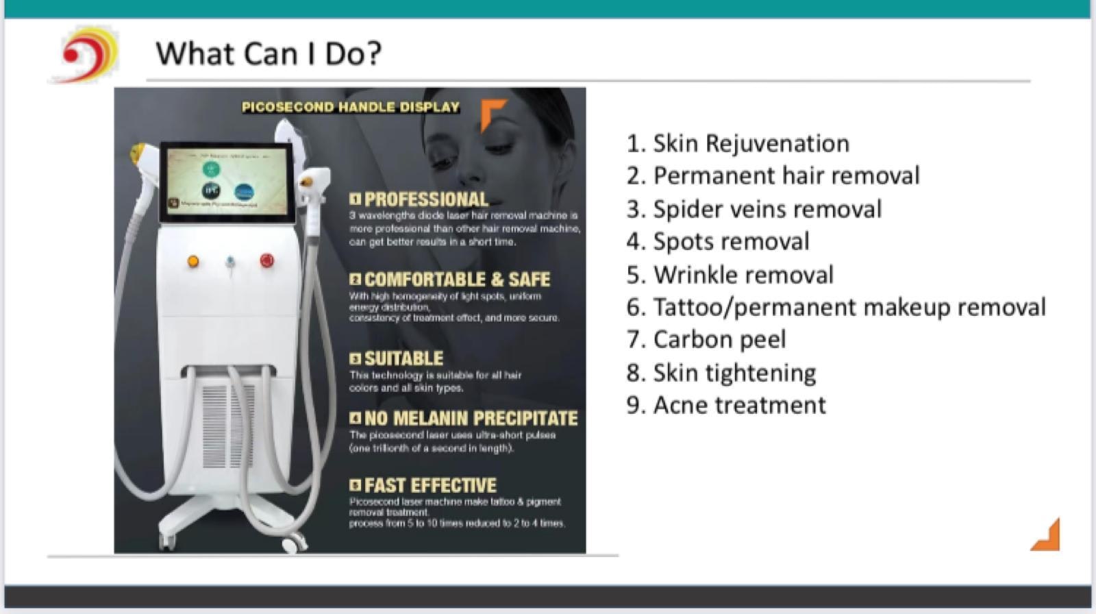 3 in one multifunction laser maskine