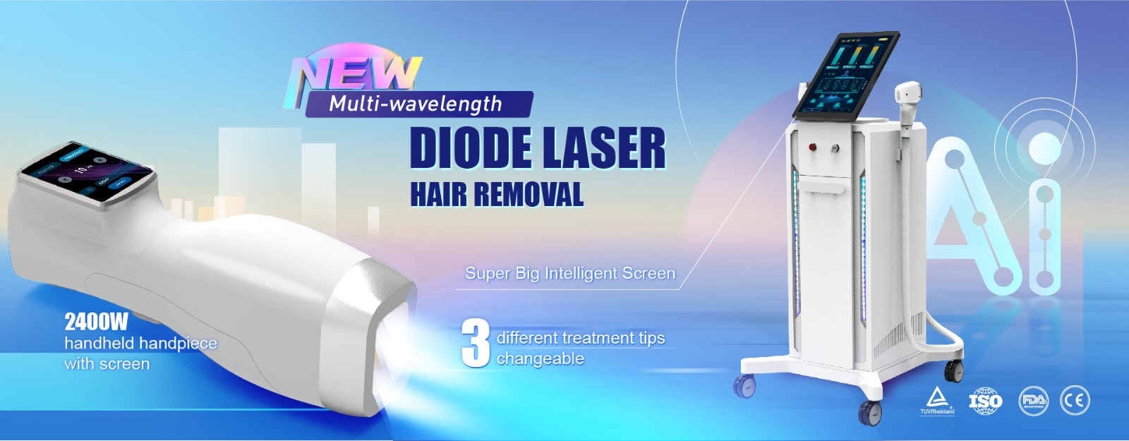 TrevåglängdsdiodlaseR