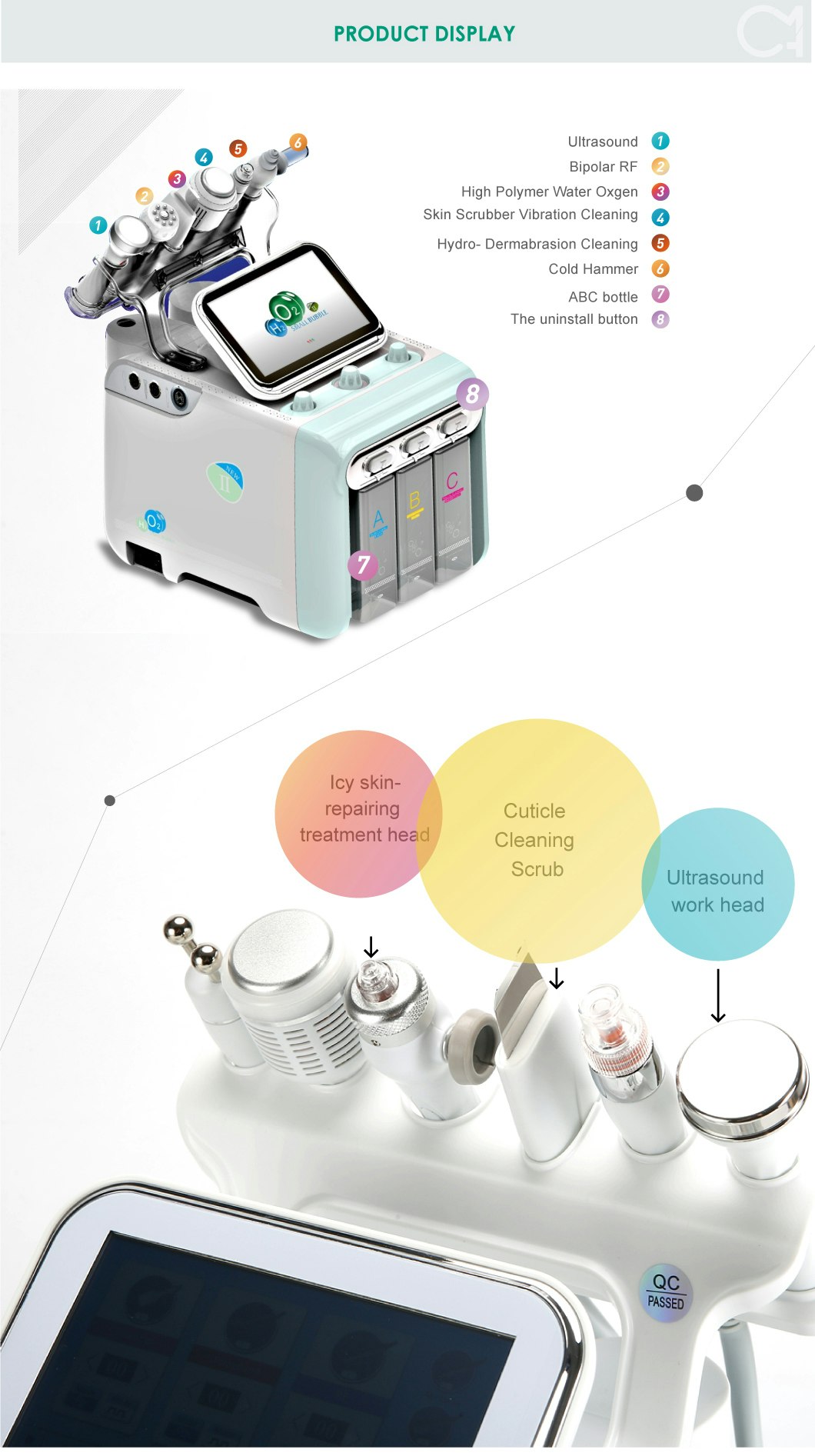 Hydro-peeling facila