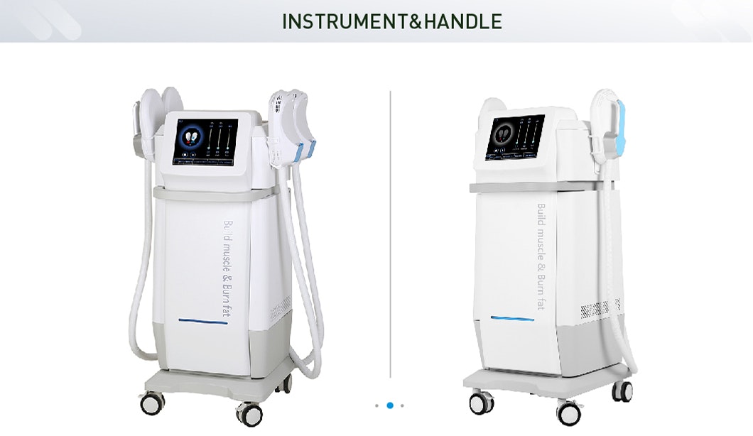 2 / 4 Handles Hifem Ems Slim Machine For Body Sculpting