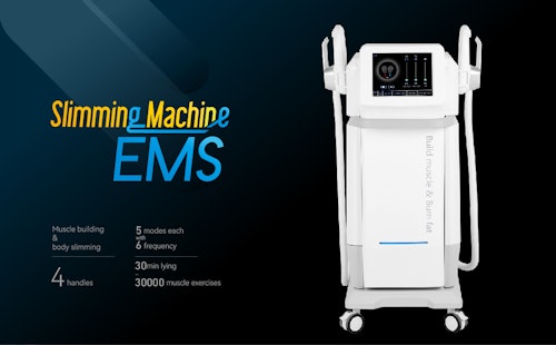 2 / 4 Handles Hifem Ems Slim Machine For Body Sculpting