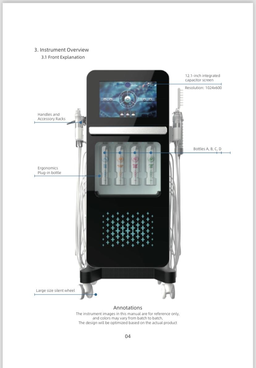 Hydro facial 17 in one