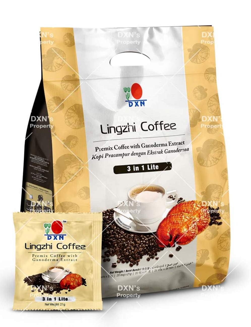 DXN LINGZHI COFFEE 3 IN 1 LITE