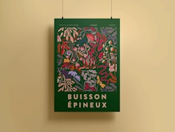 Poster Taggbuske