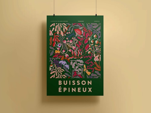 Poster Taggbuske