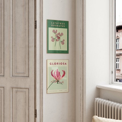 Posterduo Klänglilja & Luktärt