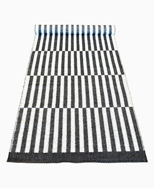 Matta Stripes-svart/vit