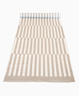 Matta Stripes-beige/vit