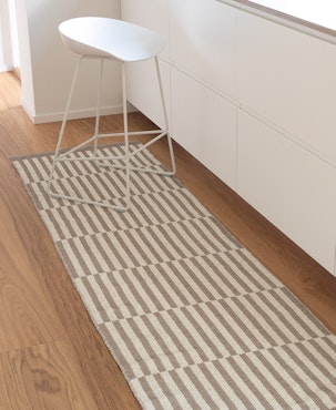 Matta Stripes-beige/vit