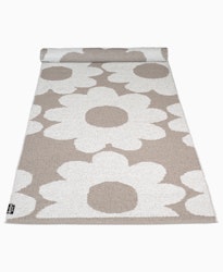 Matta Flora-beige/vit