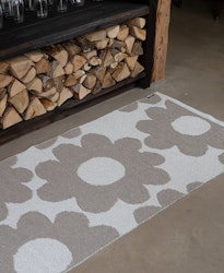 Matta Flora-beige/vit